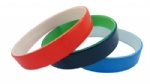 2 colors silicone wristbands