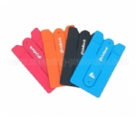 Silicone card pouch
