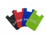 Silicone card pouch