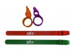 Silicone slap bracelet with whistle