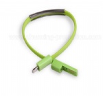 Silicone charging cable