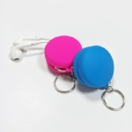 Silicone pouch for earphone