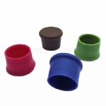 Silicone wine bottle closures