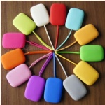 Silicone pouch for key