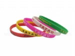 Silicone wristband